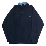 COTTON TRADERS Mens Pullover Jacket Blue M