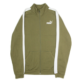 PUMA Mens Track Jacket Green L