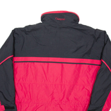 COLUMBIA Mens Ski Coat Red Colourblock XL