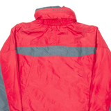 COLUMBIA Mens Ski Coat Red Nylon Hooded M