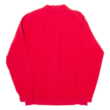 EDLON Womens Track Jacket Red Striped S