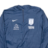 NIKE CS Italien Mesh Lined Mens Pullover Jacket Blue XL