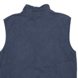 TREND COLLECTION Mens Track Gilet Blue L