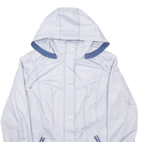 MAX PROTECT Mens Rain Coat Grey Hooded L