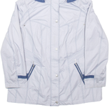 MAX PROTECT Mens Rain Coat Grey Hooded L