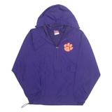 CHAMPION Womens Pullover Jacket Purple Hooded S