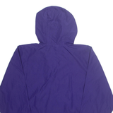 CHAMPION Womens Pullover Jacket Purple Hooded S