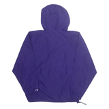 CHAMPION Womens Pullover Jacket Purple Hooded S