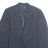 BURBERRY Mens Blazer Jacket Blue XL