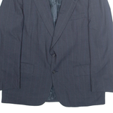 BURBERRY Mens Blazer Jacket Blue XL