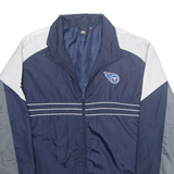 NFL Mens Track Jacket Blue Nylon USA 2XL