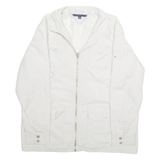 TOMMY HILFIGER Womens Jacket White 2XL
