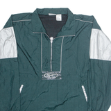 REEBOK Mens Pullover Jacket Green Nylon XL