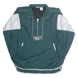 REEBOK Mens Pullover Jacket Green Nylon XL