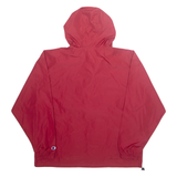 CHAMPION Mens Pullover Jacket Red Hooded XL