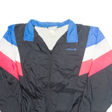 ADIDAS Womens Shell Jacket Black Nylon L