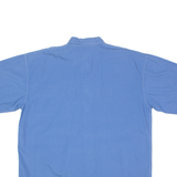 NAUTICA Sleepwear Mens Plain Shirt Blue 90s L