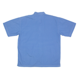 NAUTICA Sleepwear Mens Plain Shirt Blue 90s L