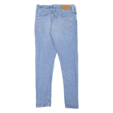 LEVI'S 512 BIG E Jeans Mens Blue Slim Tapered Stone Wash W34 L32