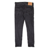 LEVI'S 519 Jeans Hi-Ball Mens Black Slim Skinny W32 L29