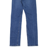 LEVI'S 501 Jeans Womens Blue Regular Straight Stone Wash W24 L30