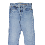 LEVI'S 501S Jeans BIG E Womens Blue Skinny Straight Stone Wash W26 L28