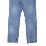 LEVI'S 501 Jeans Distressed Womens Blue Regular Straight Stone Wash W27 L29