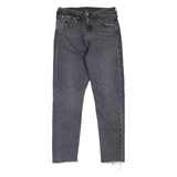 LEVI'S 501S Jeans Womens Grey Skinny Straight W28 L28