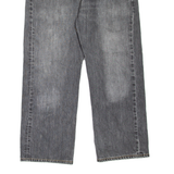 LEVI'S 501 Jeans Mens Grey Regular Straight Stone Wash W34 L25