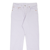 LEVI'S 501 Jeans Womens Purple Regular Straight W27 L28