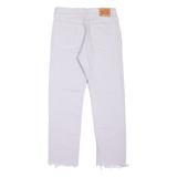 LEVI'S 501 Jeans Womens Purple Regular Straight W27 L28
