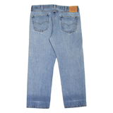 LEVI'S 505 Jeans Mens Blue Regular Straight Stone Wash W40 L30