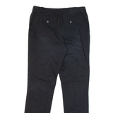 LACOSTE Casual Womens Trousers Black Regular Tapered W32 L30