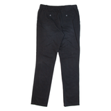 LACOSTE Casual Womens Trousers Black Regular Tapered W32 L30