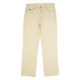 WYOMING Mens Trousers Beige Regular Straight W30 L30
