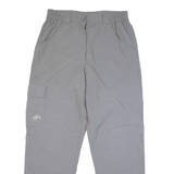 MAMMUT Outdoor Womens Trousers Grey Regular Straight W28 L27