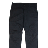 DICKIES Workwear Mens Trousers Black Regular Straight W38 L32
