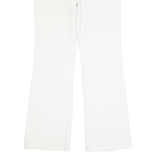 LEVI'S Womens Corduroy Trousers Cream Regular Bootcut 90s W26 L31