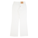 LEVI'S Womens Corduroy Trousers Cream Regular Bootcut 90s W26 L31