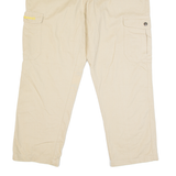 BERNWALT Cargo Mens Trousers Beige Regular Straight W38 L29