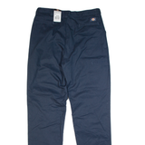 DICKIES Workwear Mens Trousers Blue Classic Straight W38 L39