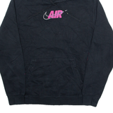 NIKE AIR Womens Black Hoodie L