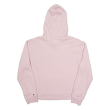 CHAMPION Womens Pink Hoodie L