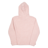 FILA Teddy Fleece Womens Pink Hoodie L