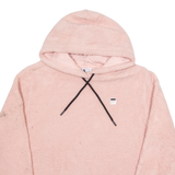 FILA Teddy Fleece Womens Pink Hoodie XL