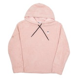 FILA Teddy Fleece Womens Pink Hoodie XL