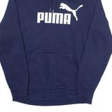 PUMA Mens Blue Hoodie M