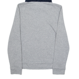 TOMMY HILFIGER 1/2 Zip Womens Grey Hoodie S