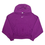 NIKE Oversized Womens Purple Hoodie S