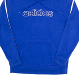 ADIDAS Mens Blue Hoodie M
